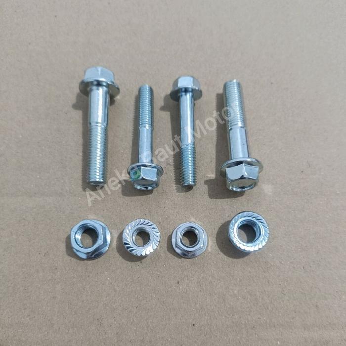 Baut Baud As Sasis Swing Arm Swingarm Fork Yamaha Mio Sporty SET @4pcs