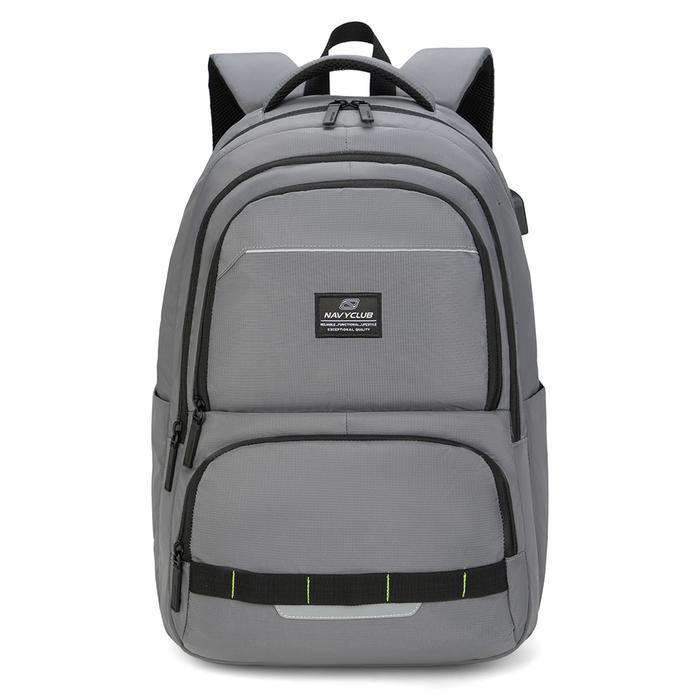 Navy Club Tas Ransel Kasual Fchh Tas Pria Wanita Backpack Daypack Pasti Ori