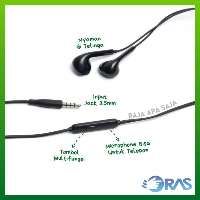 Headset Robot Re10 Full Bass Stereo - Handsfree Earphone Hetset Handset Henset Hedset Bas Terlaris