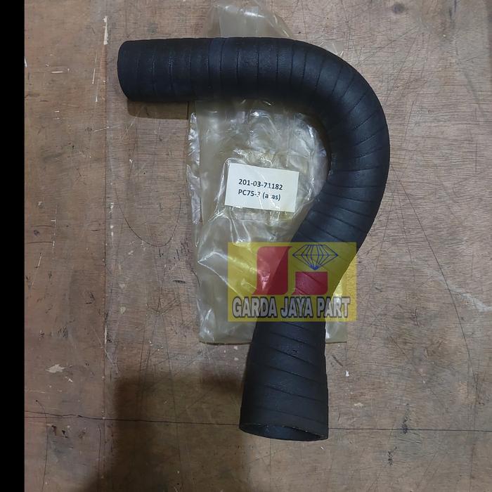 Hose Radiator Atas Komatsu Pc75-3 201-03-71182 Berkualitas