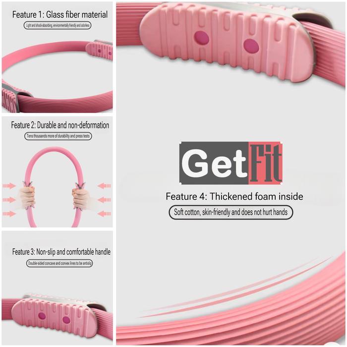 Readyyyy Pilates Ring / Yoga Ring / Alat Bantu Pilates Yoga