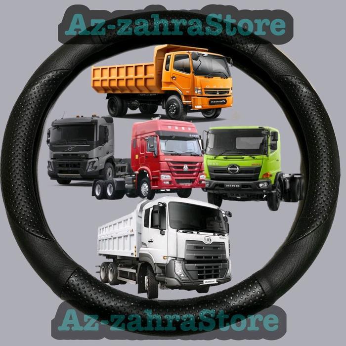 Sarung stir Cover Stir Truk Trailer Hino/Howo/Faw/Shacman/fuso/Volvo/UDquester dan sejenisnya Car