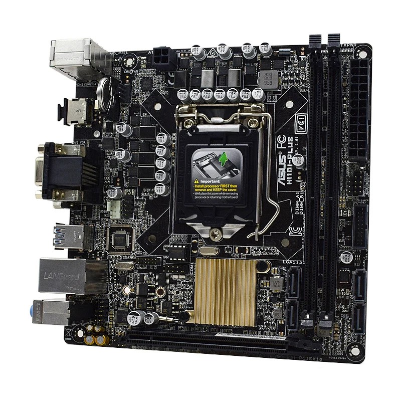 ASUS H110I-PLUS Mini ITX Motherboard LGA 1151 DDR4 32GB Intel H110 PCI-E 3.0 4SATA III USB3.0