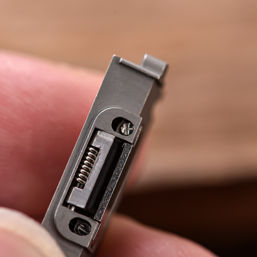 NATOBEL High Quality Quick Release Watch Strap Inserts For Cartier Santos Quick Switch Watch Leather