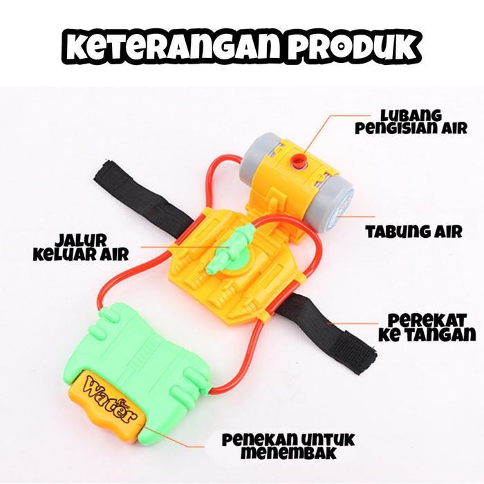 Mainan Tembak Tembakan - Tembakan Air Anak Laki Laki - Spiderman Toys - Mainan Anak Pistol Air