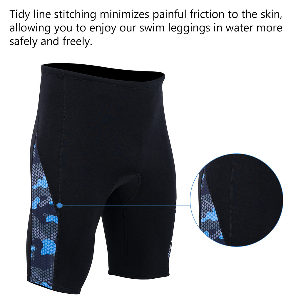 2mm Wetsuit Shorts Men Wetsuit Shorts 2mm Neoprene Wetsuit Shorts Men Thermal Wetsuit Pants for