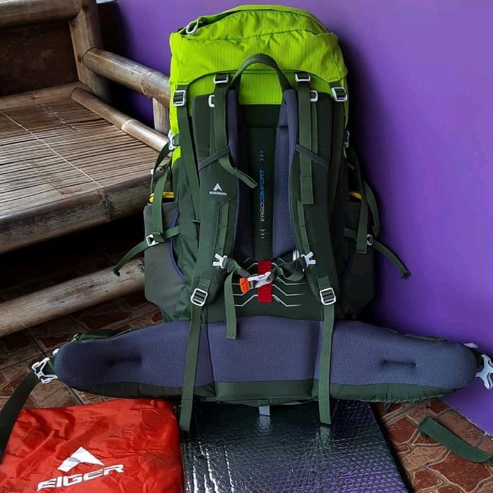 FREE ONGKIR Tas Carrier Eiger Equator Trek 65L Backpack
