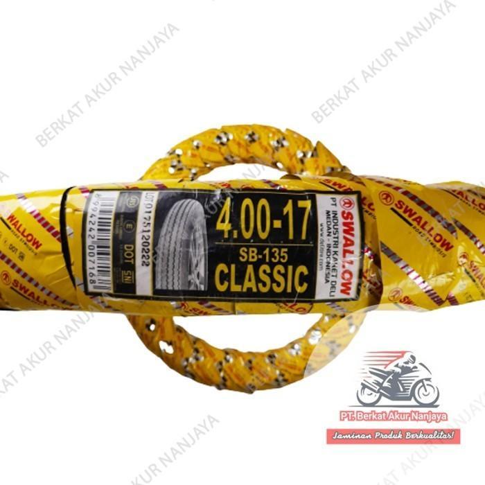 Ban Classic Klasik 400 Ring 17 Clasic Kawasaki W175 Swallow Sb-135