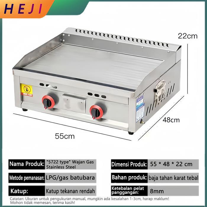 Burger Griddle Heavy Duty Burger Griddle Gas Type Burger Griddle For Business Burger Griddle With St