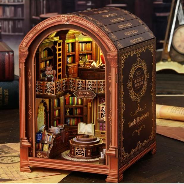 Universal Bookstore Book Nook DIY