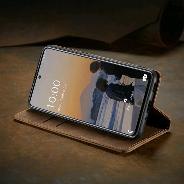 Case Compatible For Samsung A52 / A52S Flip Wallet Leather Case Cover Sarung Dompet Caseme Kulit
