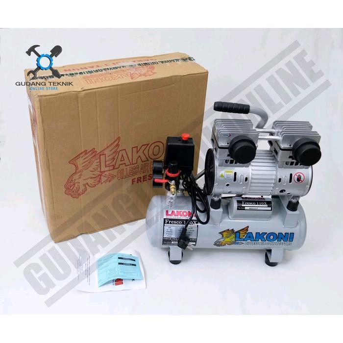 Kompresor Oilless LAKONI Fresco 110X - Oiles Air Compresor LAKONI Fresco 110 X 1HP