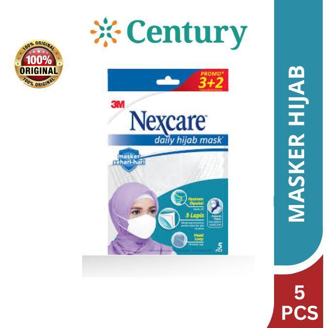 Nexcare Daily Hijab Mask 3'S / Masker Medis / Virus / Masker Hijab Tbk