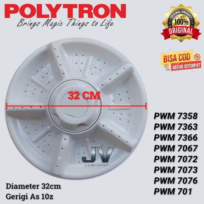 Terlaris PULSATOR POLYTRON MESIN CUCI 2 TABUNG PWM7358 PWM7363 PWM7366 PWM701 PWM7067 PWM7072