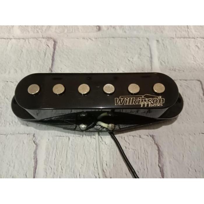 pick up gitar elektrik single coil wilkinson m series WOHS M black