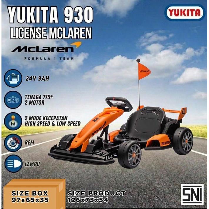 Mainan Mobil Aki Anak Gokart Elektrik Drifter 24V Uk 822 Unikid / Yukita Bmw 930 Ykt930 Ykt 930 Bmw