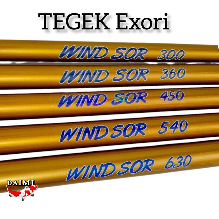 Ready - Joran Tegek Exori Wind Sor 300 360 450 540 630 Joran Pancing Tegek Carbon Hard -Gratisongkir