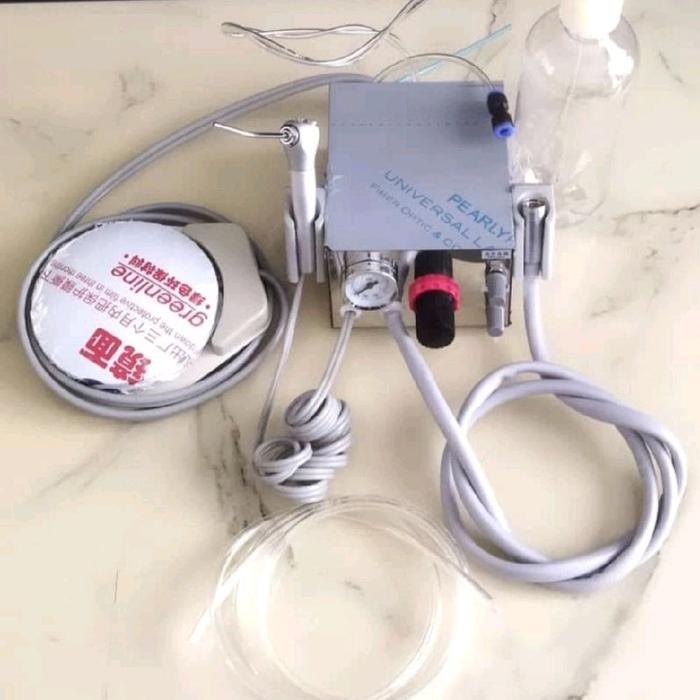 Minijet Dental Unit Portabel Baksos Dental Unit Portable Kerak Gigi