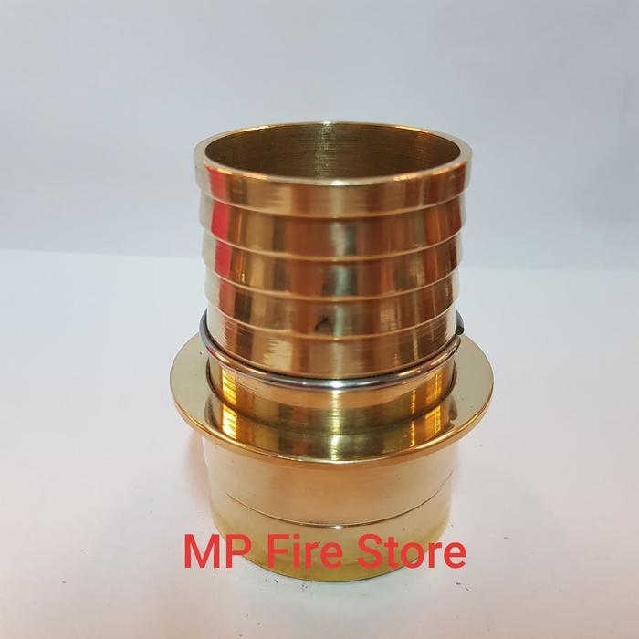 Coupling Machino Kopling Selang Pemadam Male Cowok Kuningan 2 Inch