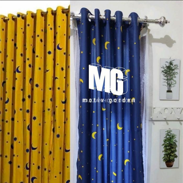 "New" GORDEN JENDELA MINIMALIS- HORDENG PINTU- GORDEN-KATUN POLI MOTIF KOTAK