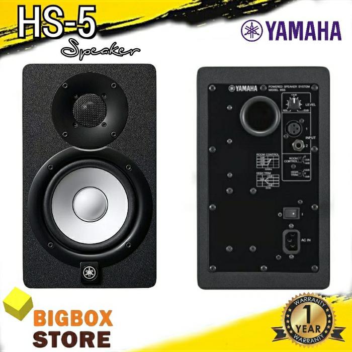 Yamaha Studio Monitor Speaker Hs-5 / Hs 5 /Hs5