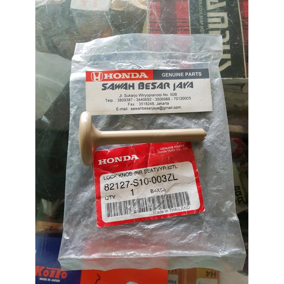 LOCK KNOB ATAU KUNCI JOK BANGKU KURSI BARIS KEDUA ATAU BELAKANG HONDA BRIO ORIGINAL MURAH