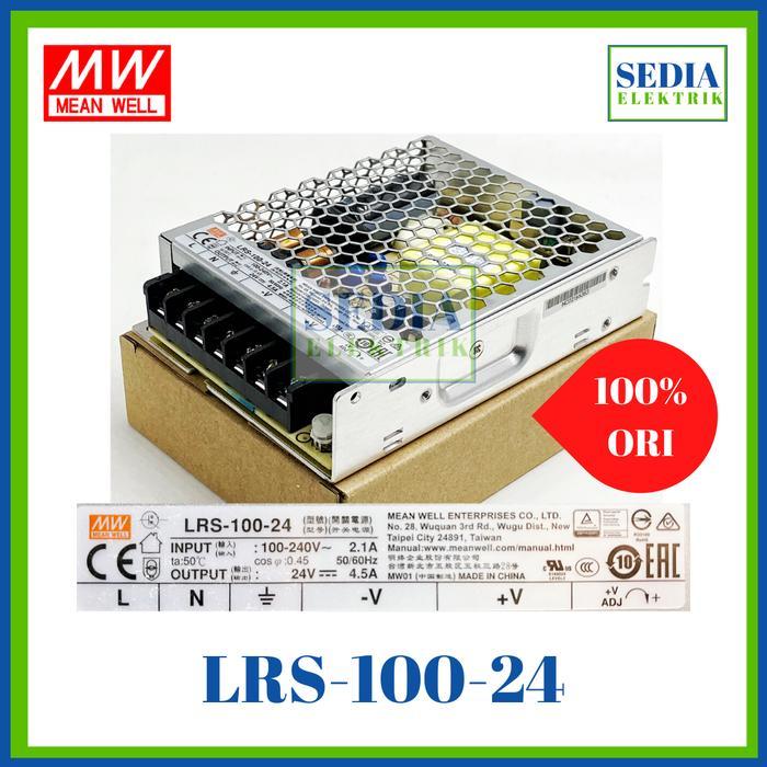 Power Supply Mean Well Lrs-100-24 Lrs 100 24 Lrs100 24 Lrs10024