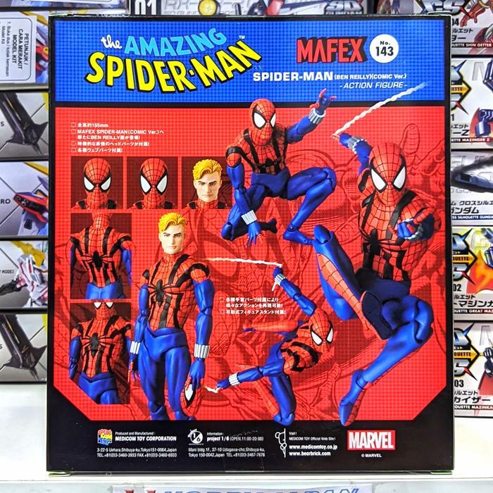 HOT SALE MAFEX 143 SPIDERMAN BEN REILLY COMIC VER TERMURAH