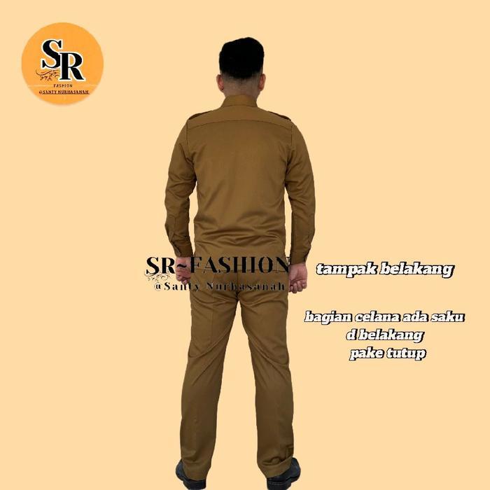 Baju Khaki Pria bahan katun toyobo