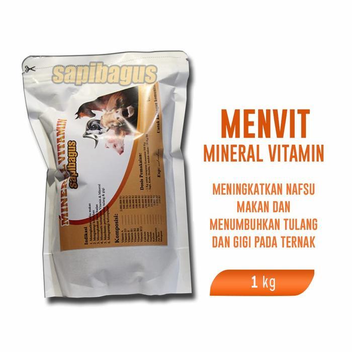 [100% Manjur] Menvit Mineral Dan Vitamin Sapi Kabing Domba Murah
