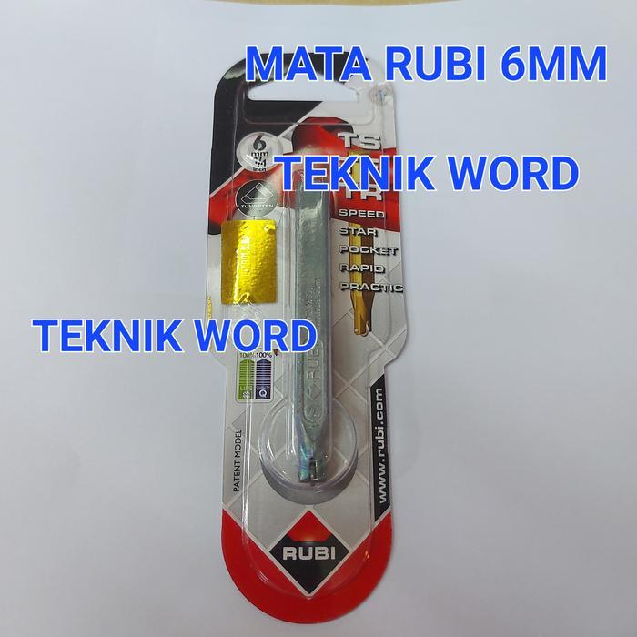 Mata Rubi Potong Keramik 6Mm / Mata Potong Granit Keramik Rubi 6Mm