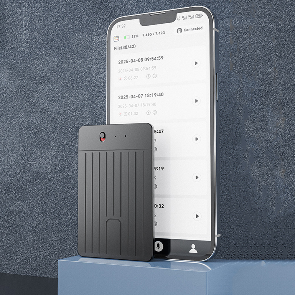 ChatGPT-4 AI Notetaking Device Transcribe & Translation Intelligent Note Voice Recorder LED
