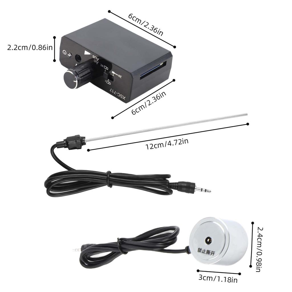 Cordless Water Leak Detector Construction Water Leakage Sensor Underground Water Pipe Leakage