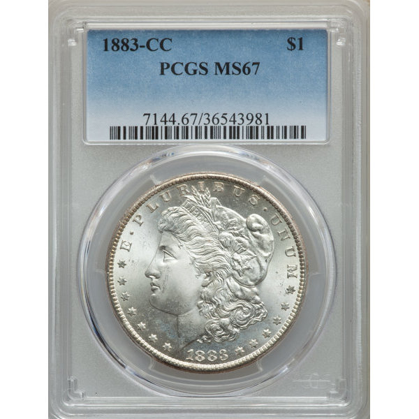 1883-CC USA Morgan Dollar Coin Rating Coins Sealed in Box,High Quality Collectibles Graded Coins Hol