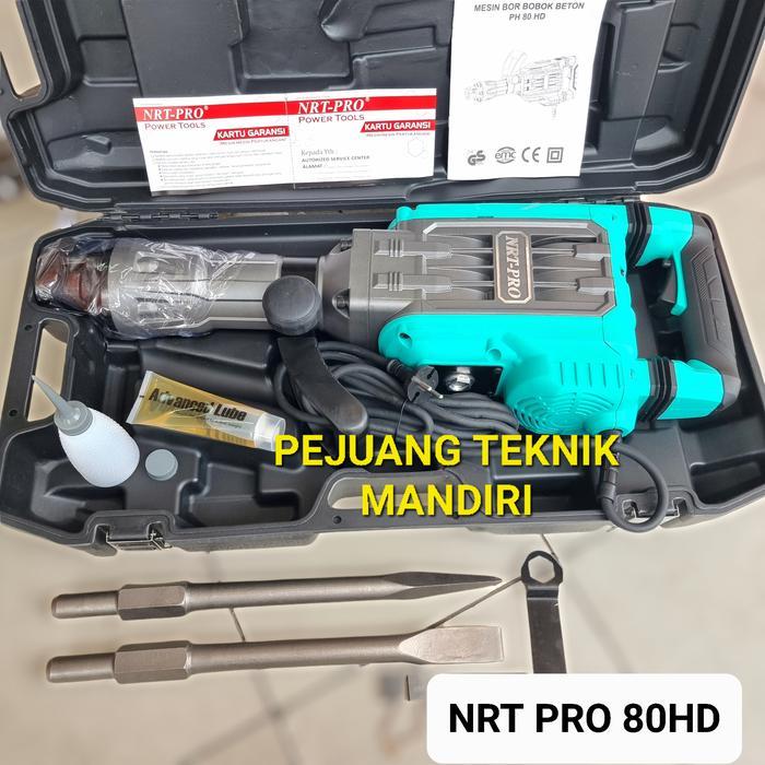 Mesin Bobok Beton Nrt Pro Ph80 Hd / Jack Hammer Nrt Pro Ph 80 Hd #Gratisongkir