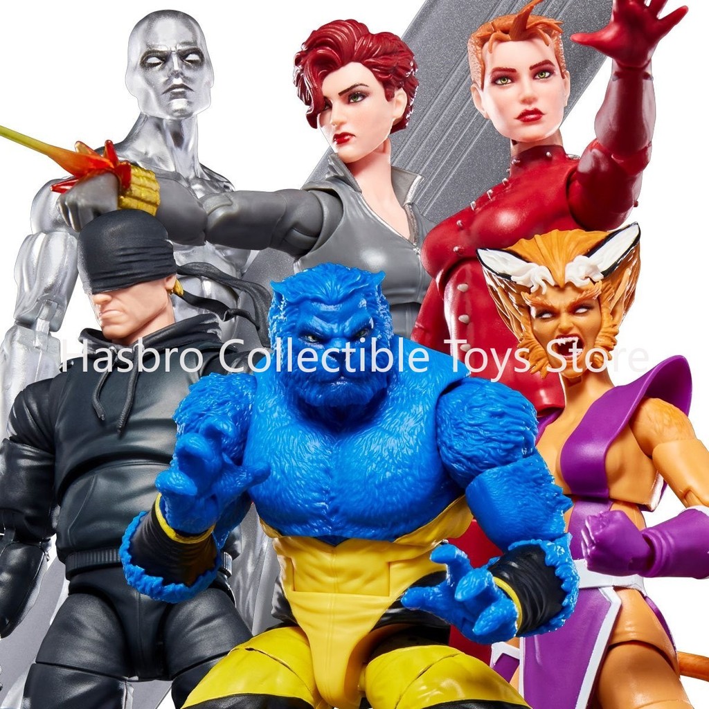 In Stock Marvel Legends Retro Cardback Mini Comics 6" Wave 2 Beast Daredevil Action Figure Model Toy