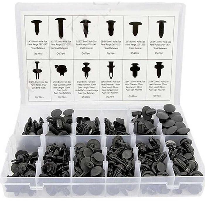 Baut Mur Rivet Mobil Car Clip Plastik Universal Fastener Plastik Original Aksesoris #Gratisongkir