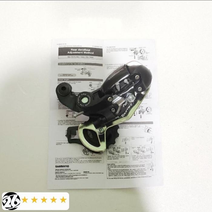 Rear Derailleur Sepeda Rd Shimano Tx35 Tourney 6 7 8 Speed Original
