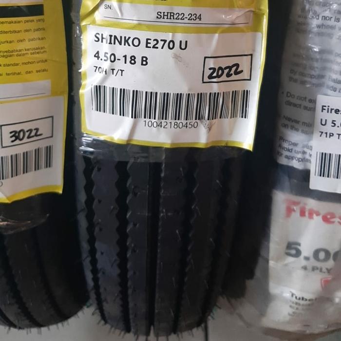 Shinko E270 450-18 ban salur custom