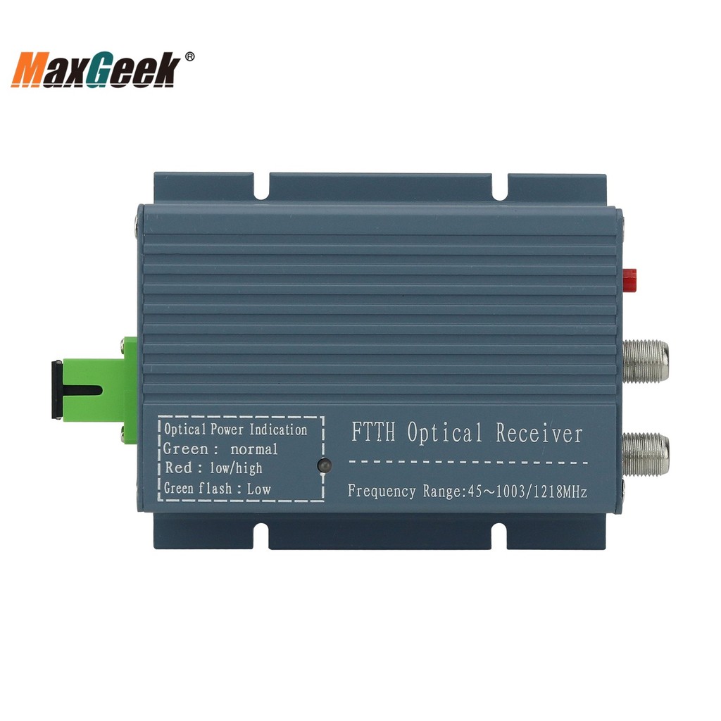 MAXGEEK HENSURE OR31WD OR31/WD CATV OPTICAL RECEIVER FTTH CATV HIGH LEVEL RECEIVER OPTICAL FIBER WDM