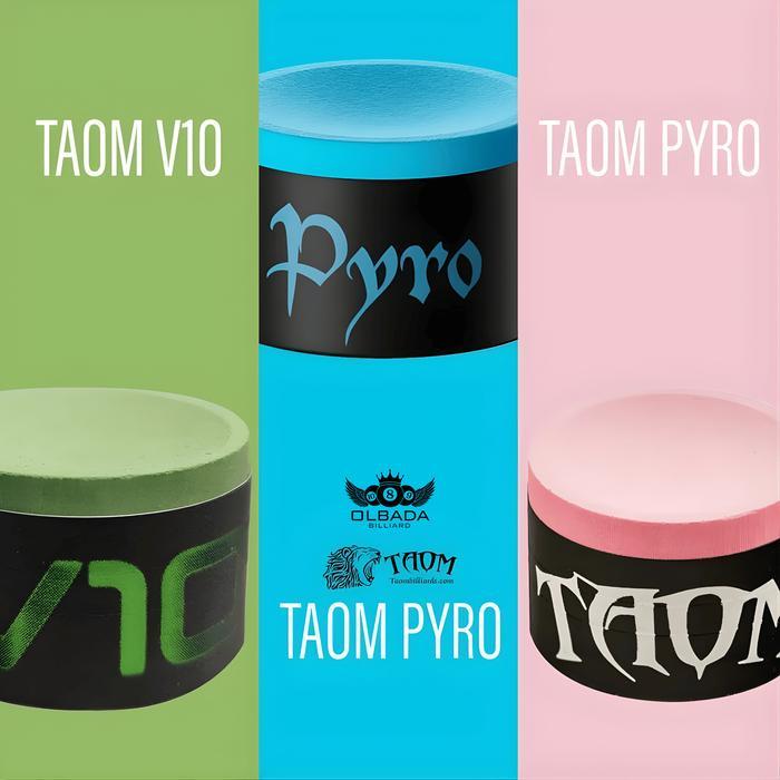 Toys Kingdom Kids - Taom V10 Billiard Chalk Green / Blue Kapur Billiard Taom V10 / Billiard Ball