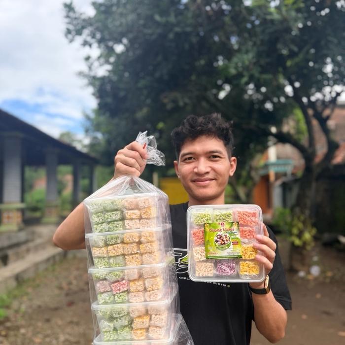 5 Box Lebih Hemat Gipang Mini Isi 36Pcs Tapao Snack Terlaris