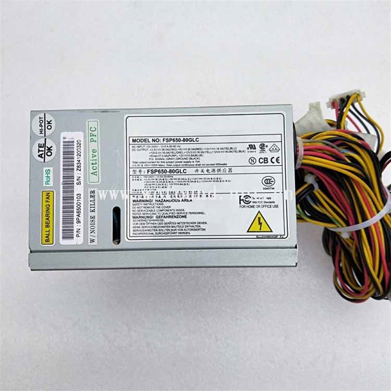 Power Supply For FSP High Quality Fully Tested Fast Ship FSP650-80GLC 650W