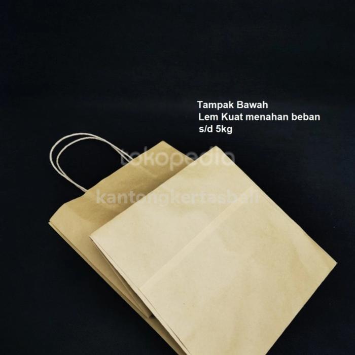Paper Bag Yoshinoya 25X25X35 Cm Tali, Isi 10Pcs Tbk