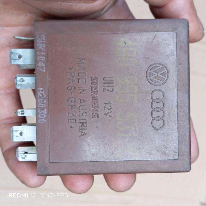 DISKON modul relay wiper audi A6 4B C5 kode 4BO 955531 E original copotan