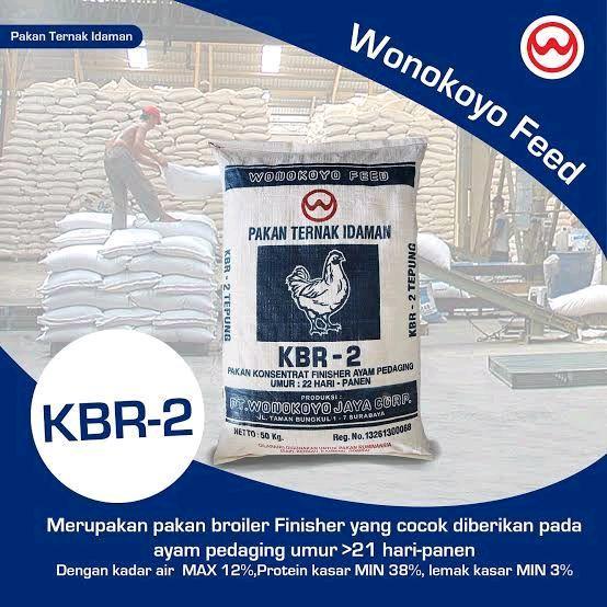 Konsentrat Petelur & Broiler Wonokoyo KBR 2 Protein 38% Repack