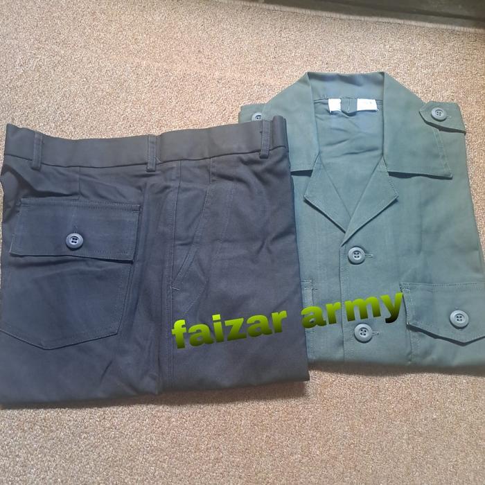 ASLI BAJU PDH TNI AD SETELAN JATAH KOPASSUS.PAKAIAN PDH JATAH KOPASSUS READY STOCK