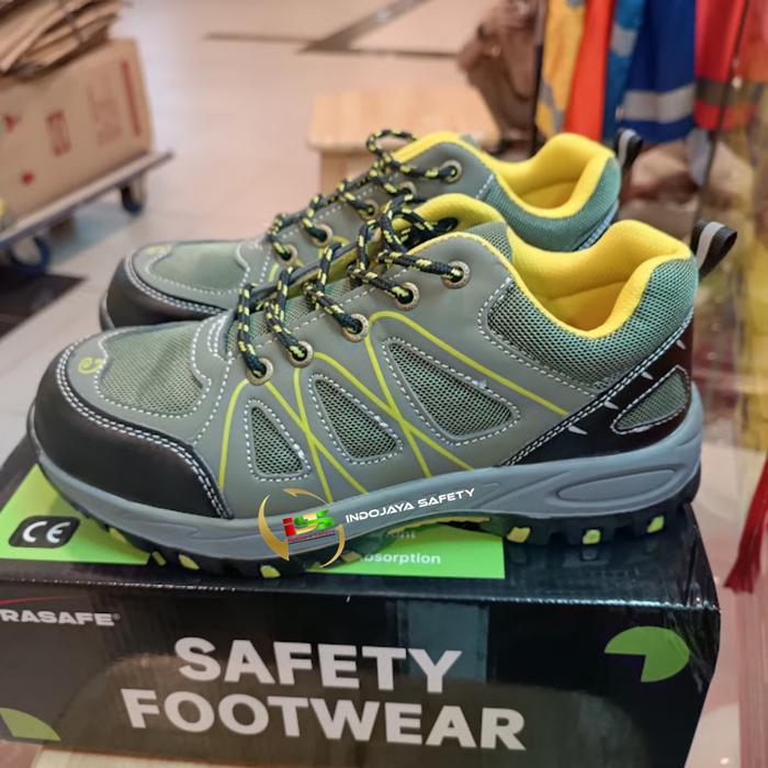 Readyyy Sepatu Safety Sneakers Xtrasafe Elbrus - Safety Shoes Sporty Ujung Besi