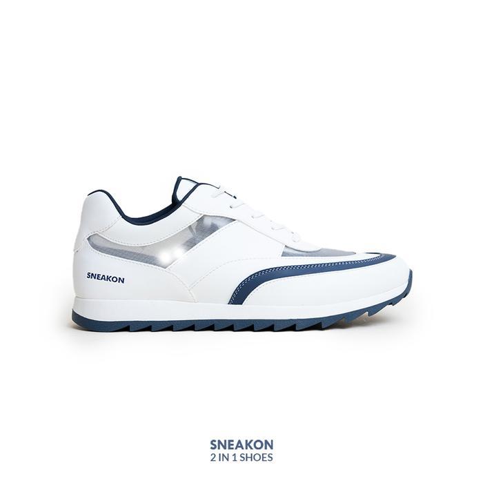Sneakon Marvy Whitenavy Men
