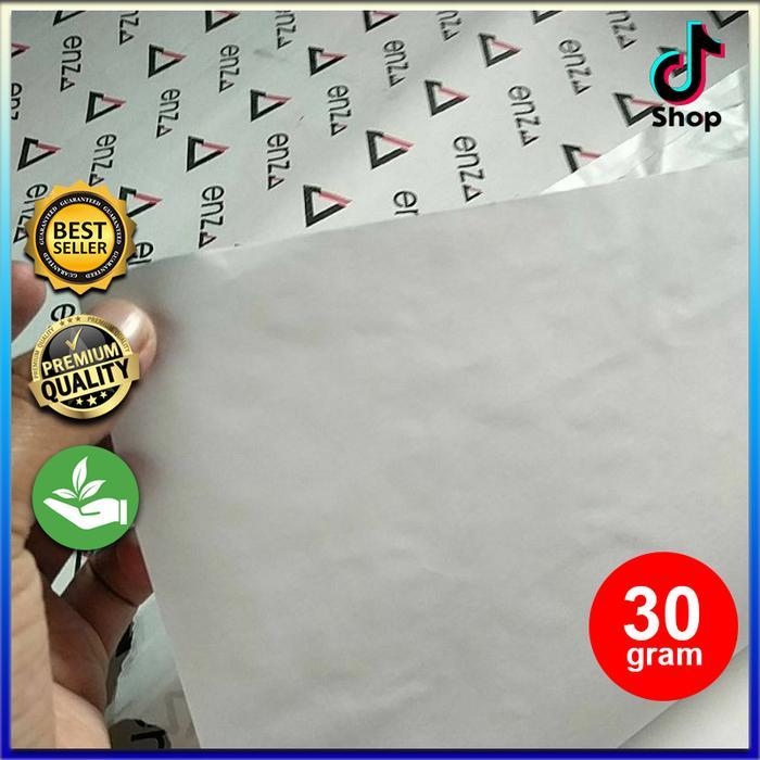 KERTAS LAYANGAN ENZA WARNA PUTIH 30 GRAM ISI 30 LEMBAR / KERTAS UNTUK LAYANGAN BESAR / KERTAS